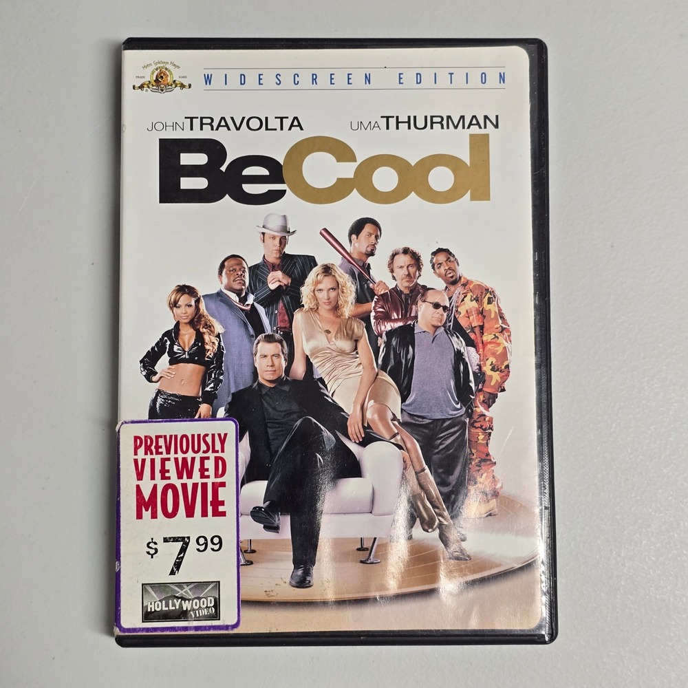 Be Cool DVD Widescreen Edition Comedy Movie MGM